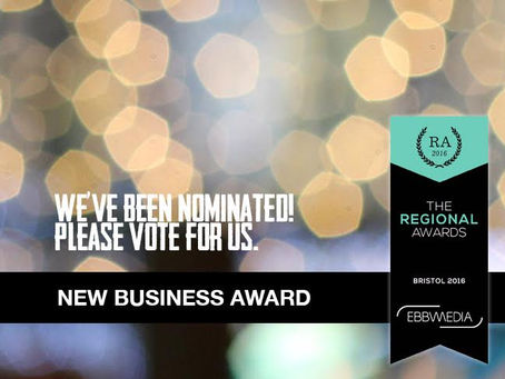 Nominated for "Best New Business" Award!
