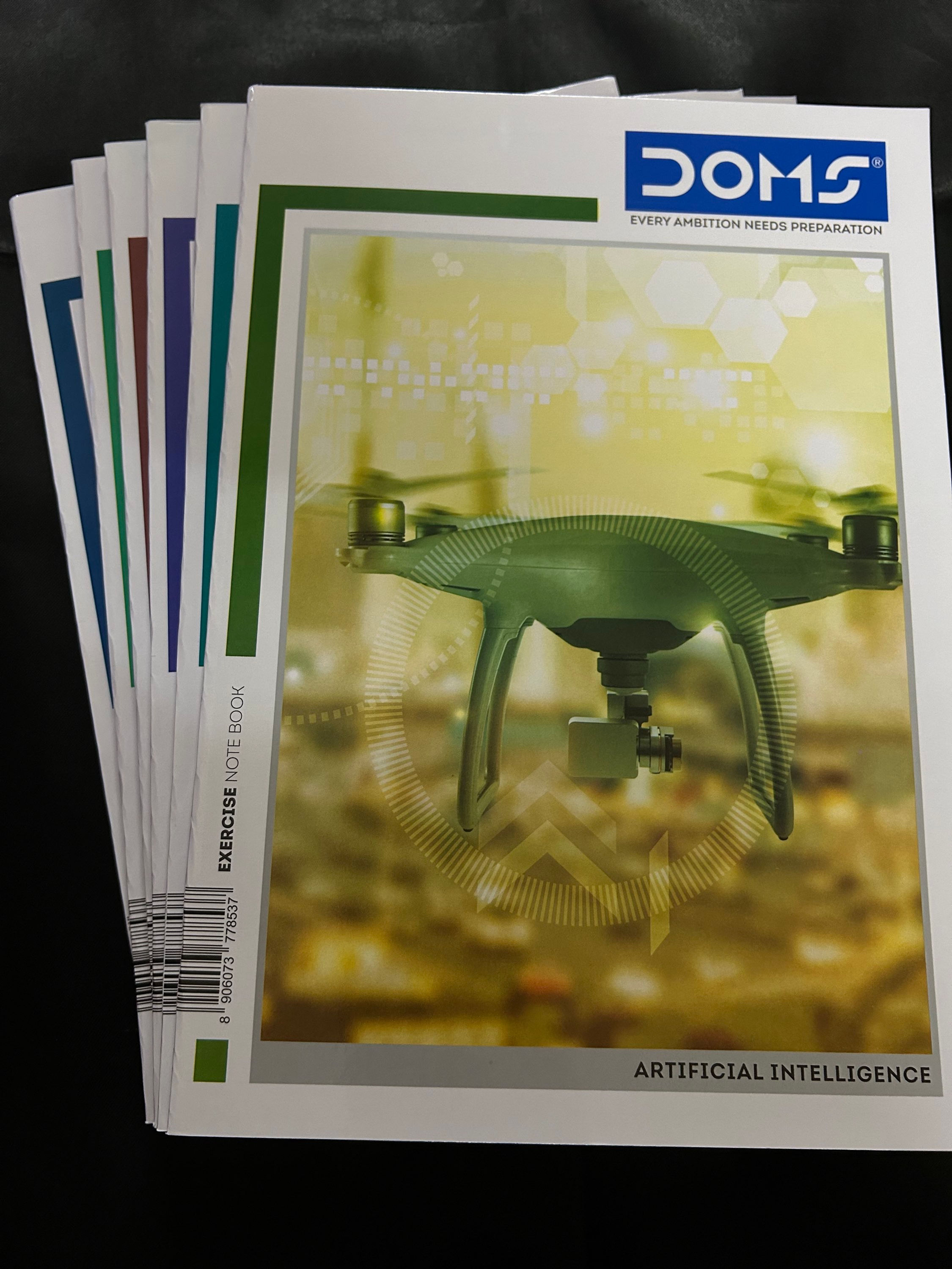 Doms A4 140 Pages Notebook 21.7 X 29.7