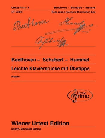 Ludwig van Beethoven: Urtext Primo Volume 3 for piano