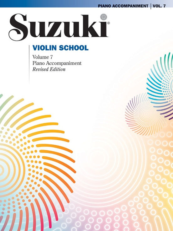 Suzuki Violin School Piano Acc., Volume 7 (Revised)