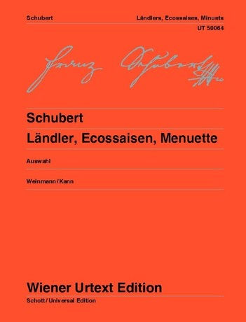 Franz Schubert: L?ndlers, Ecossaises & Minutes for piano