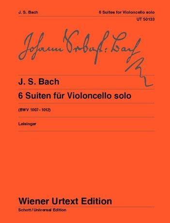 Johann Sebastian Bach: Suites for violoncello solo BWV 1007�V1012