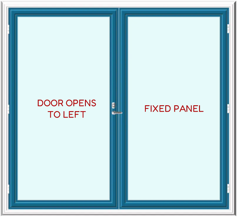 payngo - double french impact doors with left panel active.webp