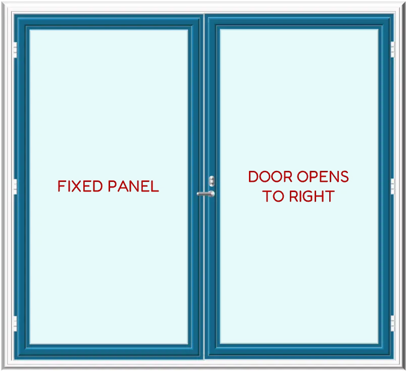 payngo - double french impact doors with right panel active.webp