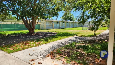 Demolition project under work, demolition of school building