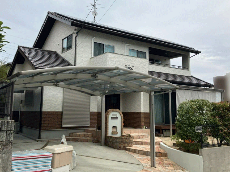 外壁塗装工事 熊本市北区T様邸