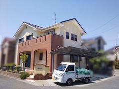 外壁塗装工事　熊本市東区Ｋ様