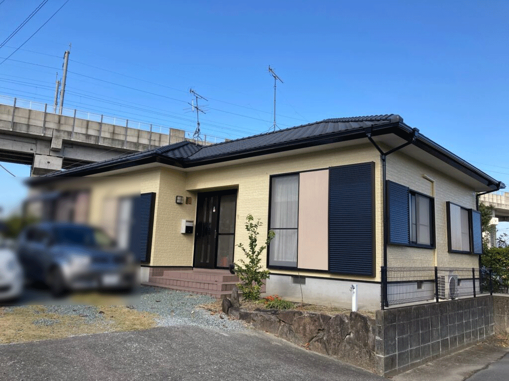 熊本 外壁塗装 黄色ベース