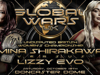 Mina Shirakawa vs. Lizzy Evo: The Battle for the Undisputed British Women's Title at Global Wars UK