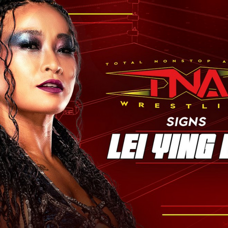 BREAKING: Lei Ying Lee Signs with TNA Wrestling!