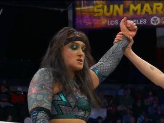 Kris Statlander Conquers Casino Gauntlet Match; Hot Girl Graps Promises to Set AEW Collision on Fire