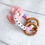 Thumbnail: Pastel Rainbow Teether with soft elephant soothing toy for painful baby gums