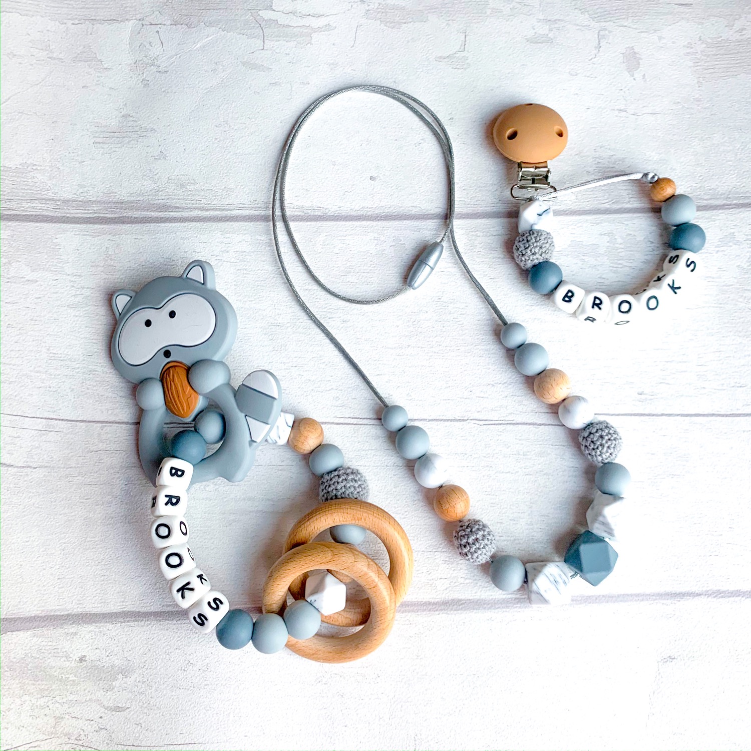 Thumbnail: This Personalised Baby Gift Set