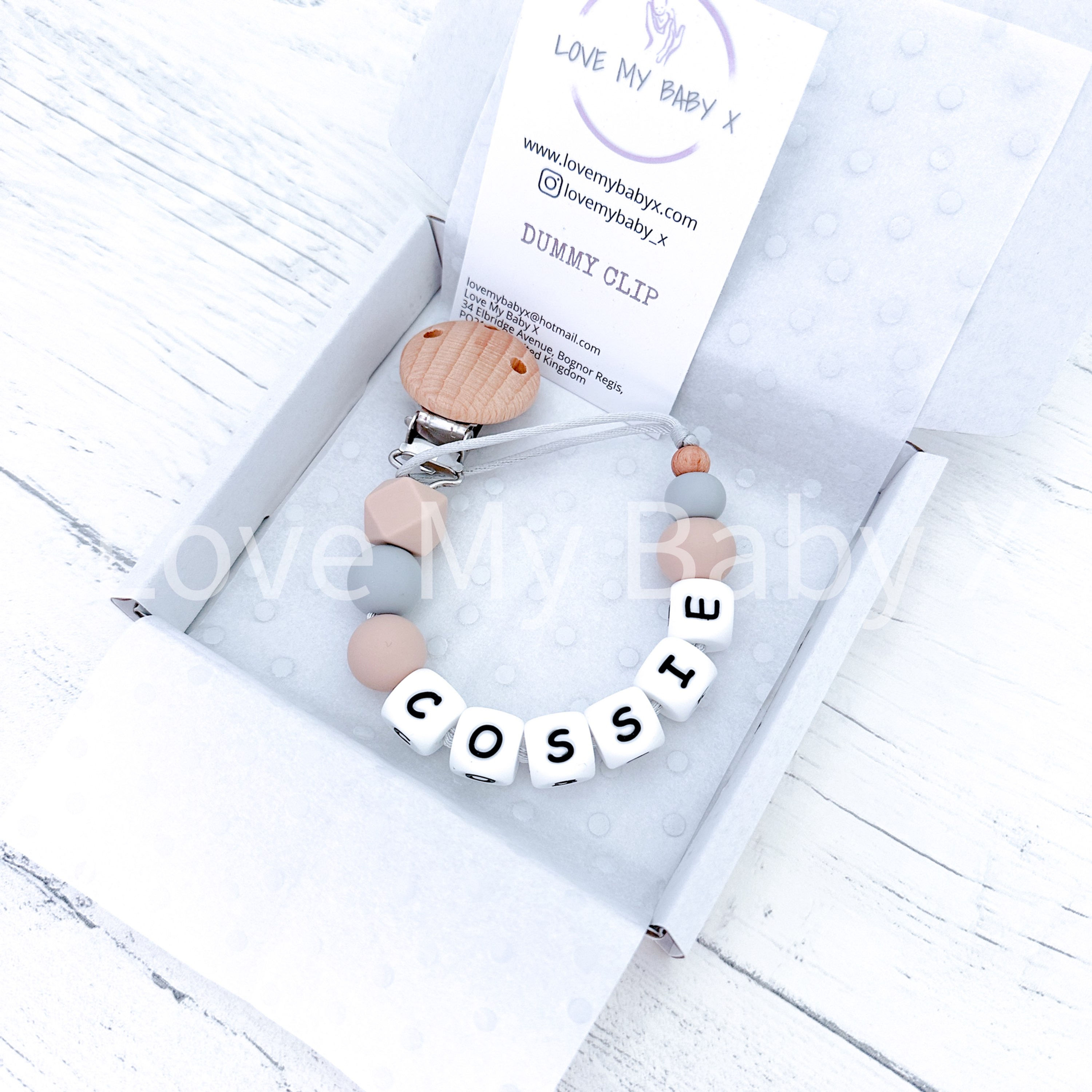 Name Soother Holder