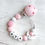 Thumbnail: Moon Dummy Clip Personalised Custom Soother Holder Dummy Chain