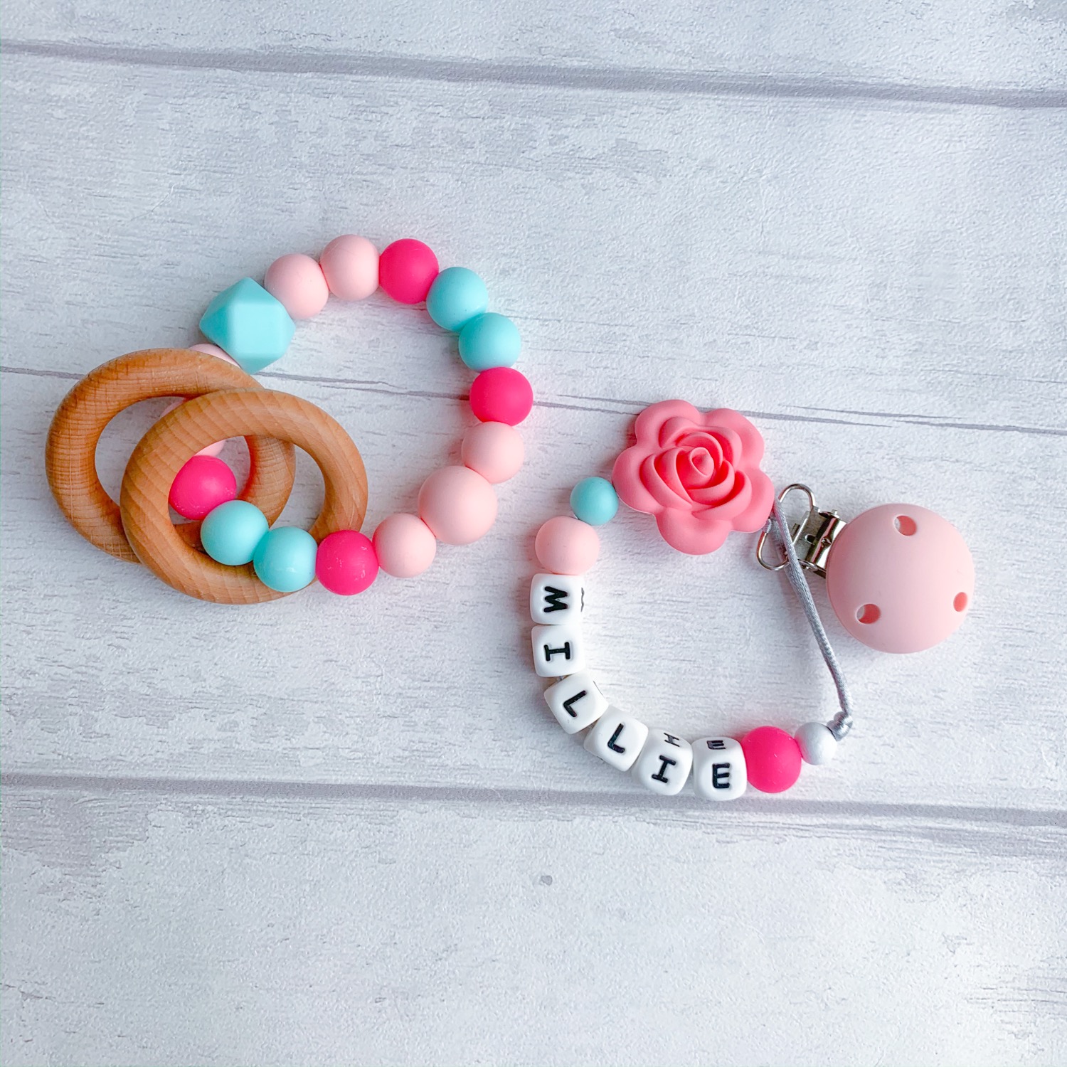 Bright Colourful Teething Set