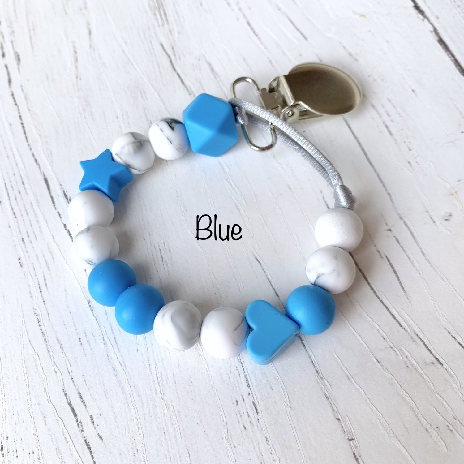 Thumbnail: New Born Dummy Clip Light weight soother holder new baby gift idea