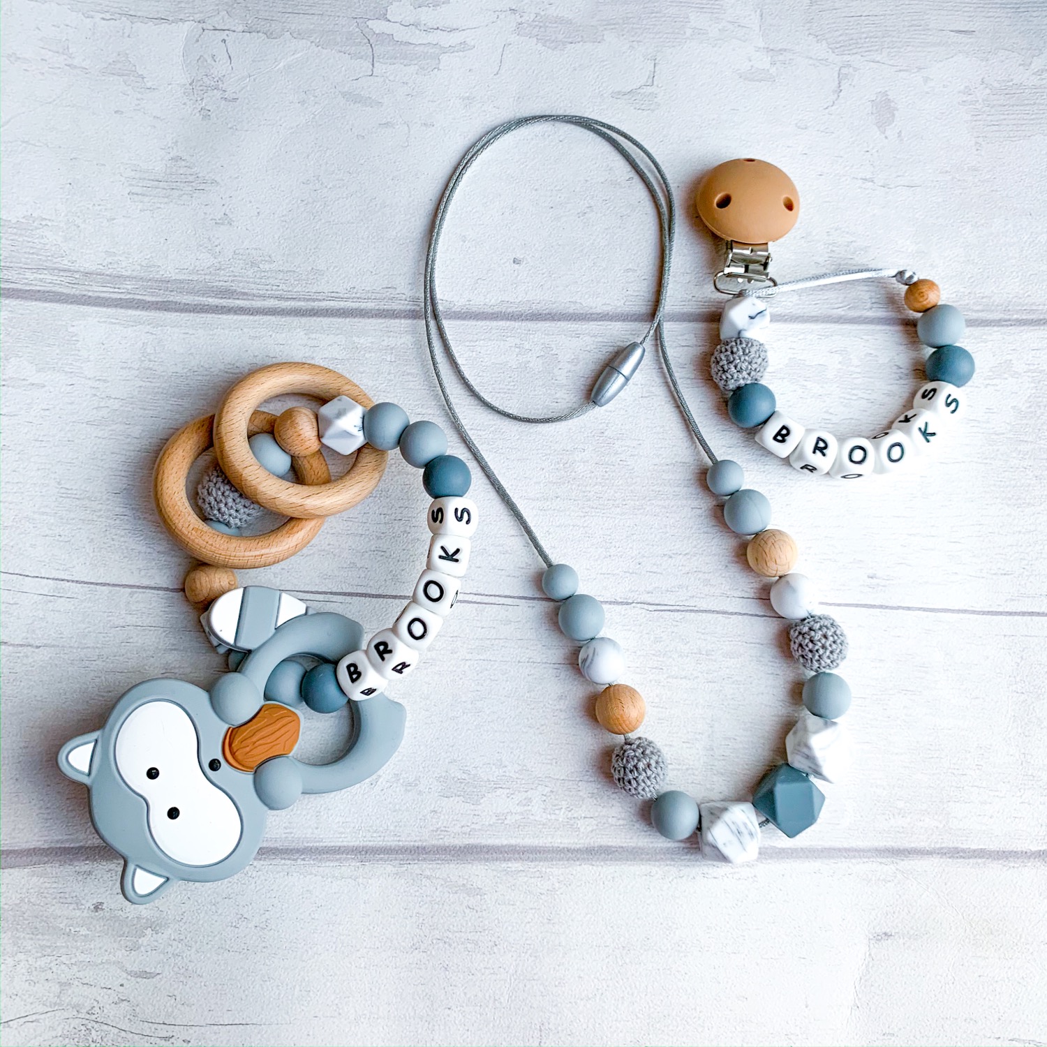 Thumbnail: This Personalised Baby Gift Set