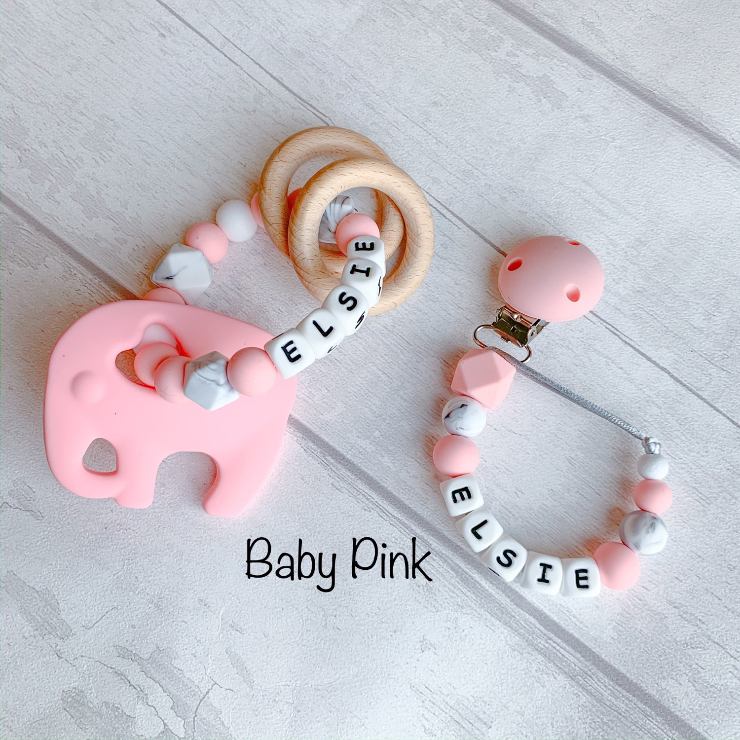 Pastel & Marble Rattle Set