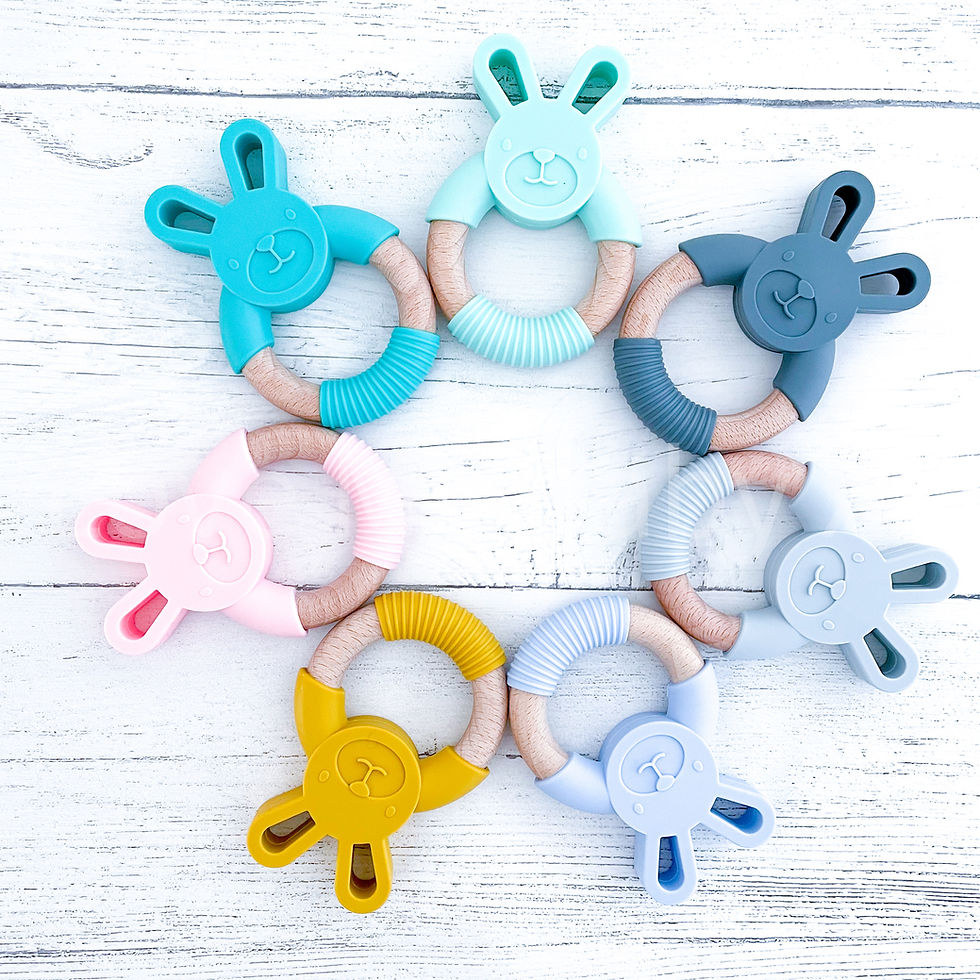 Thumbnail: new baby gift engraved teether