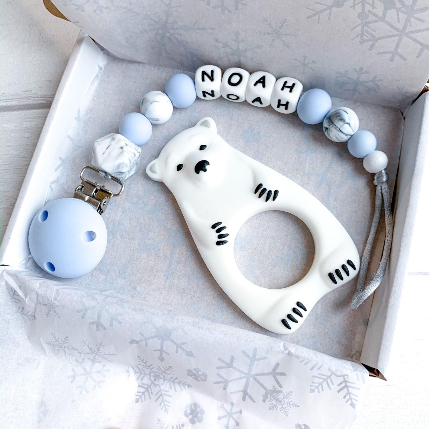 Baby Blue Bear Set