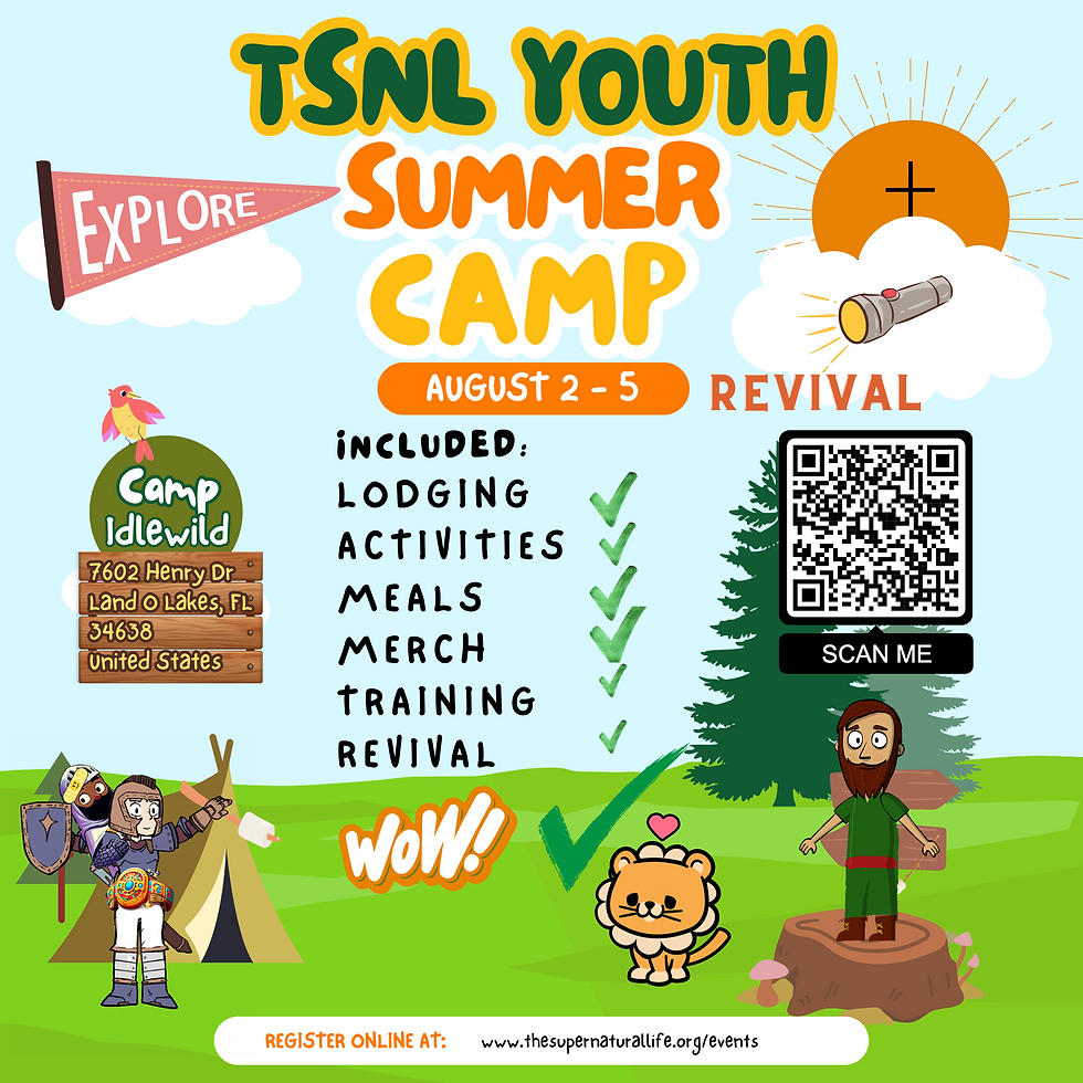 First Annual TSNL Youth Camp