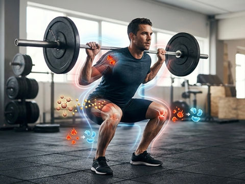 筋トレは「血糖」と「炎症」を同時に改善する?