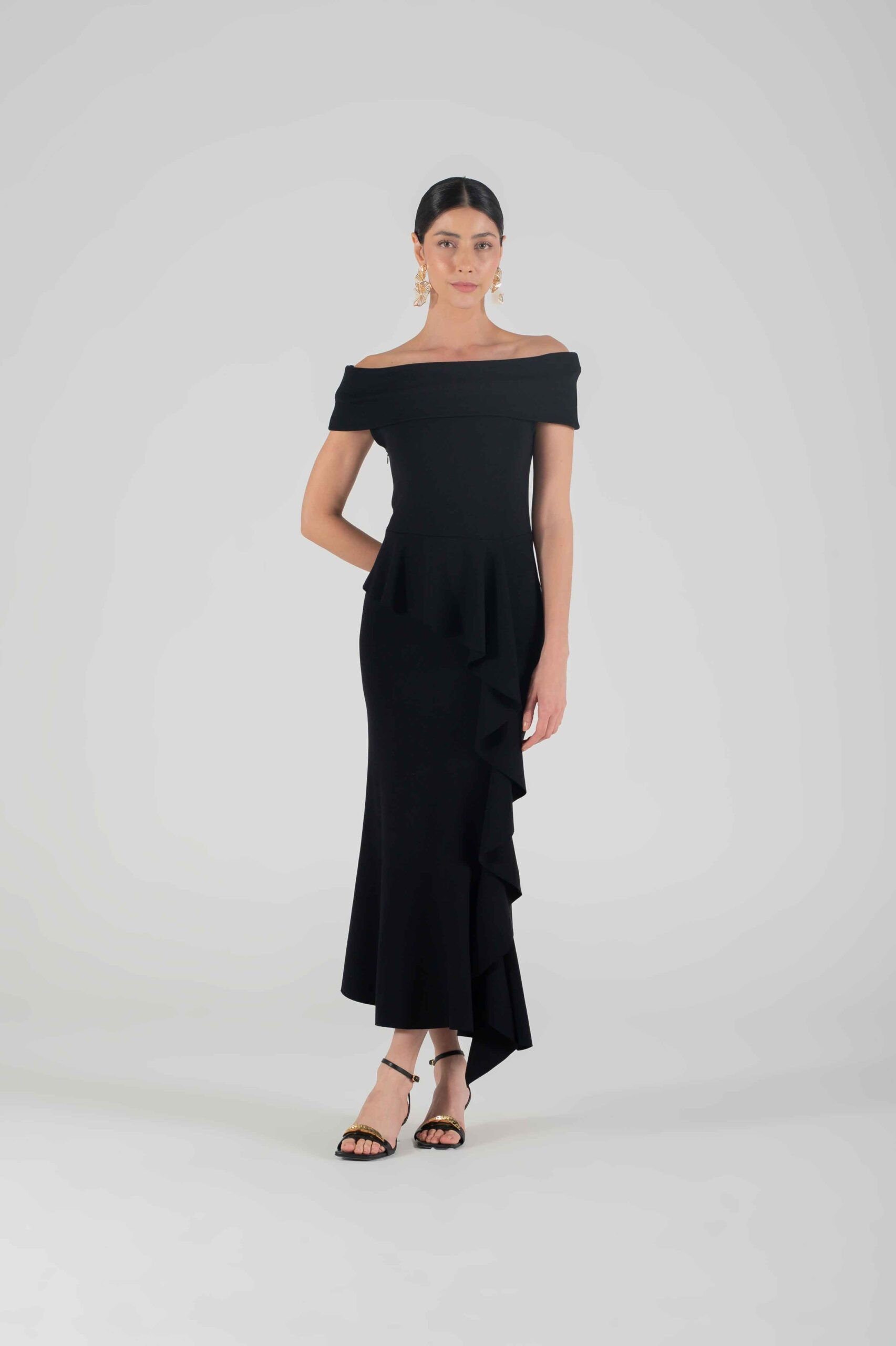 Vestido Charlotte Preto Bianza