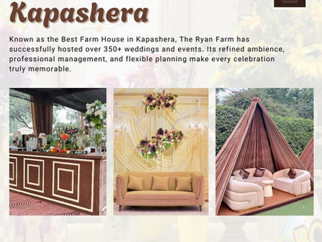 Farm House in Kapashera: The New-Age Venue for Statement Weddings & Elite Events