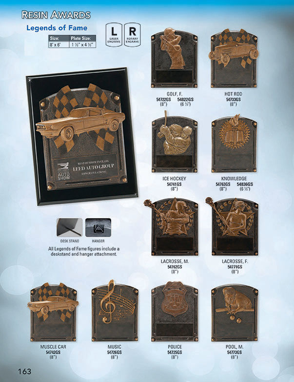 Thumbnail: Legends of Fame - Resin Award