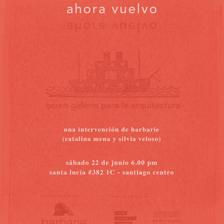 Barbarie en Barco, Galería para la Arquitectura