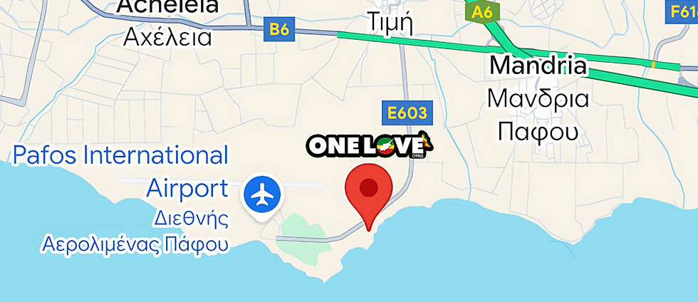 onelove 2025 map