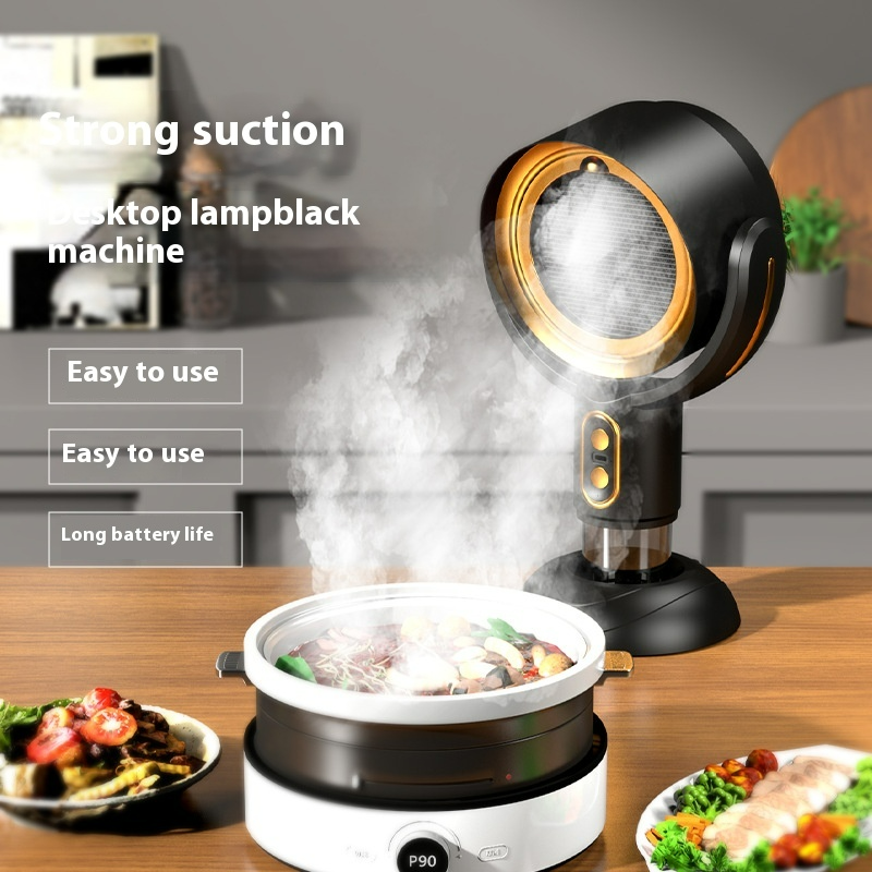 Miniatura: Portable Desktop Range Hood Smoke Remover