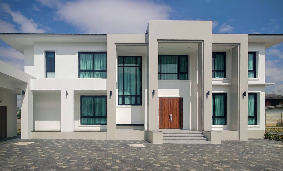 พื้นไม้ บันไดไม้ ประตูไม้ ไม้มะค่า เฮงทวีค้าไม้ Hengtawee wood & flooring