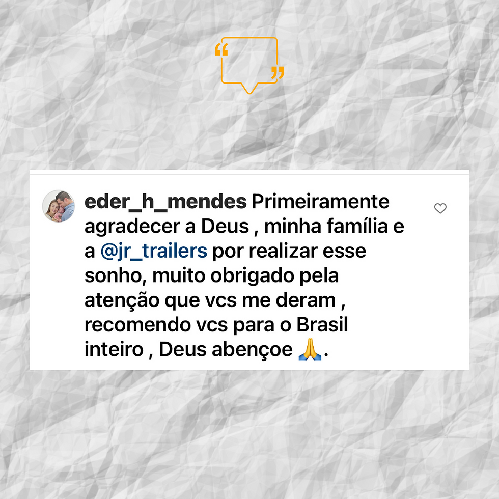 Depoimento de Cliente