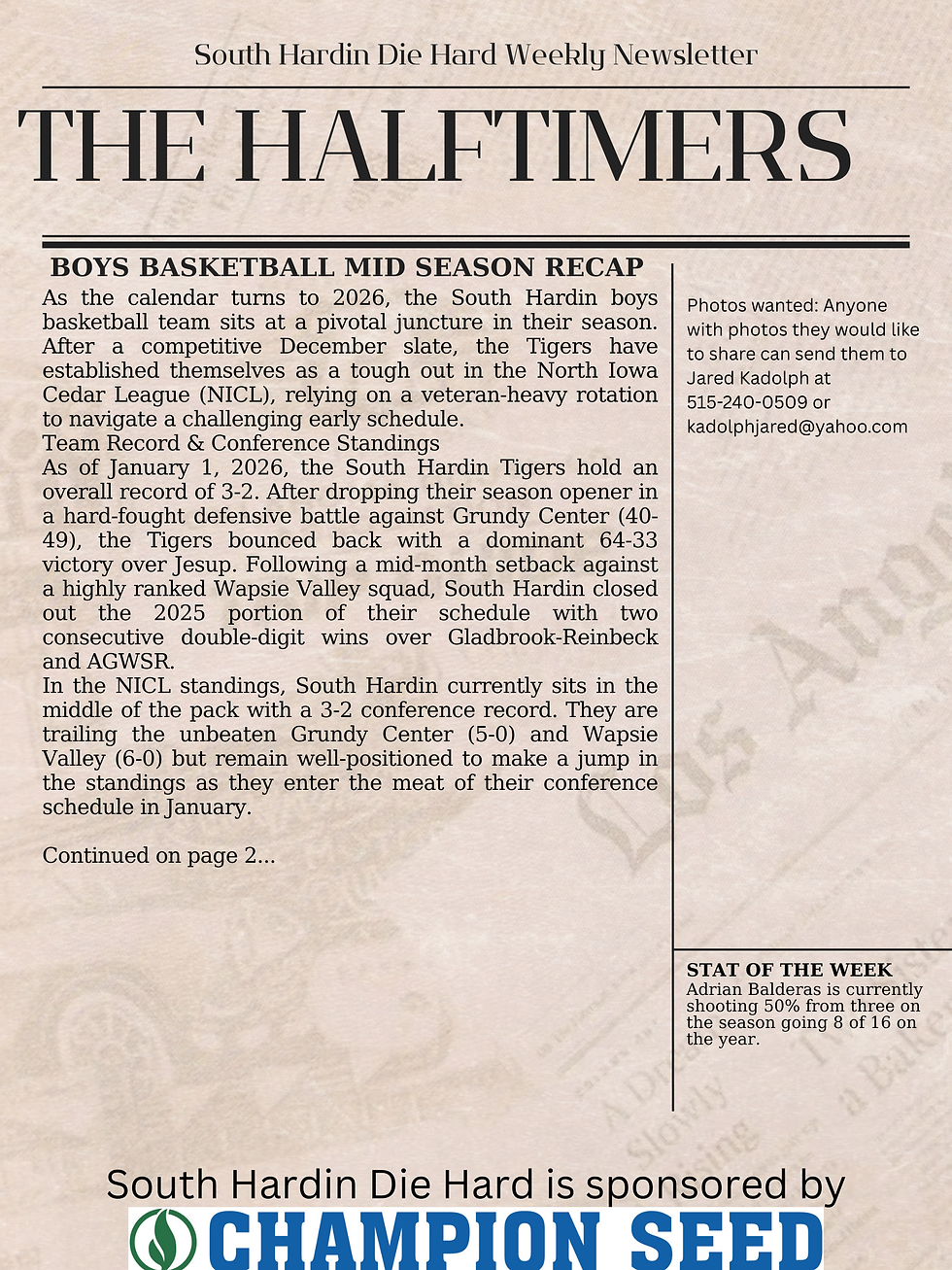 2025 Winter Sports Review