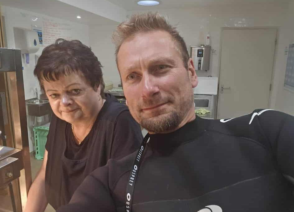 Meet the dream team: Heather on breakfasts & lunches, Tomasz straight from sea to stove!