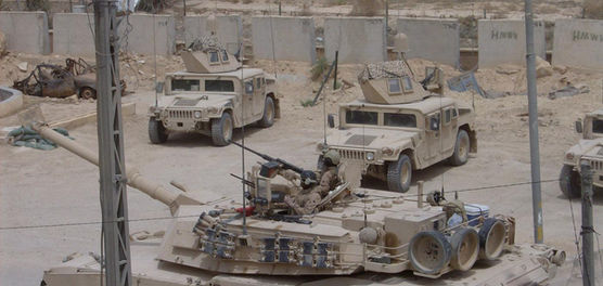 US Marine Tank. Haditha, Iraq - 2007