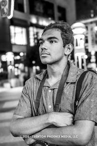 Manuel - talking with me on the street in Downtown Denver, CO.