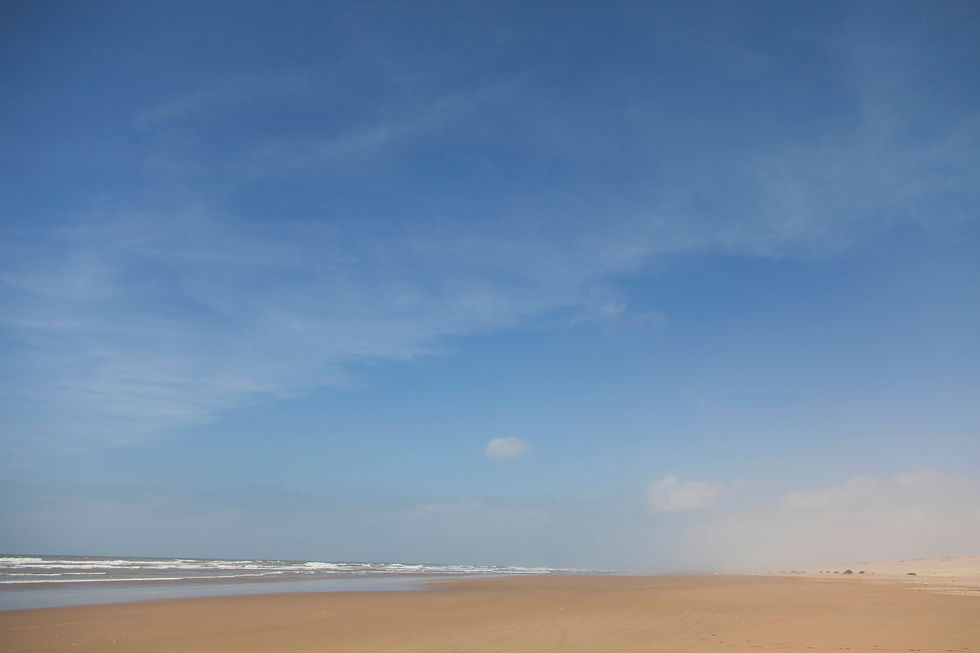 la plage blanche