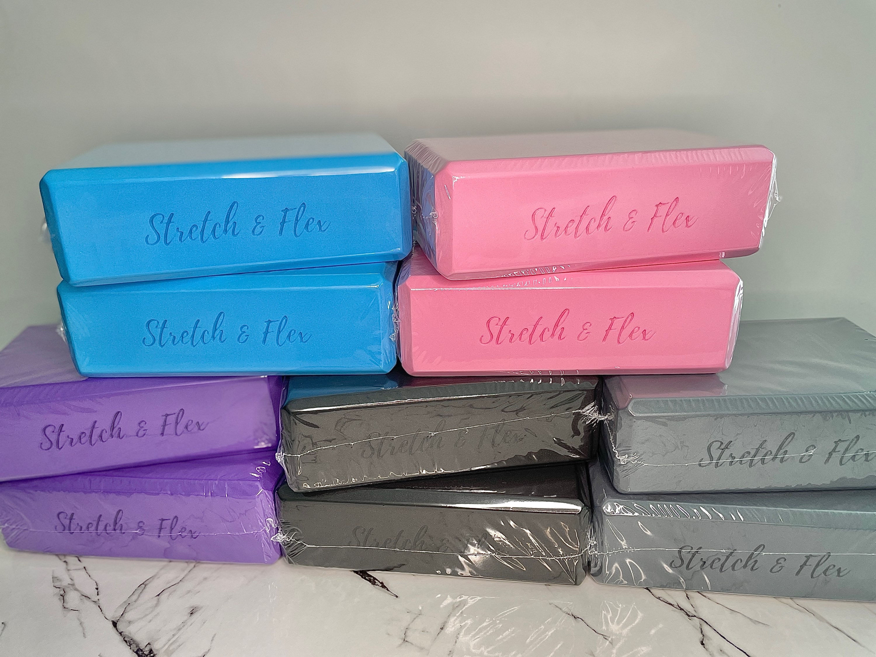 Stretch & Flex Yoga Blocks