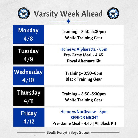 SFHS Boys - Varsity Training 
