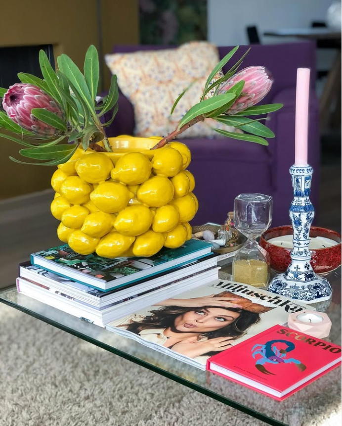 Thumbnail: Capri Lemon Vase - SOLD