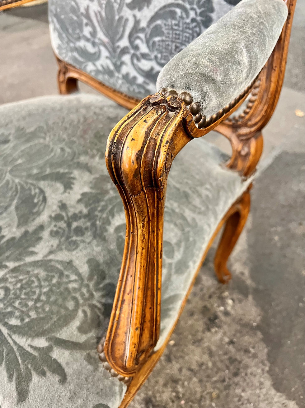 Thumbnail: Bergere Chairs pair - SOLD