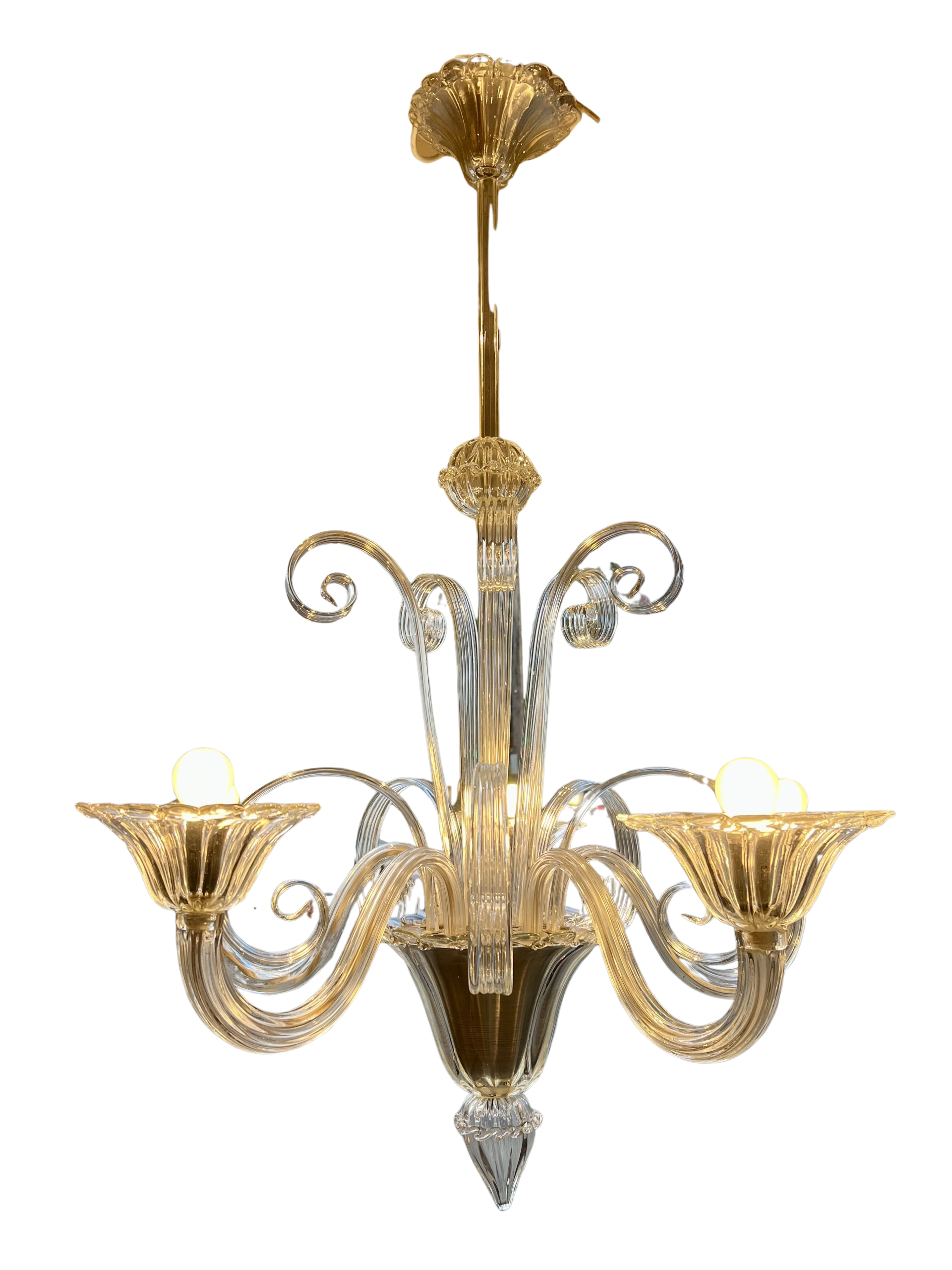 Italian Murano Chandelier - SOLD