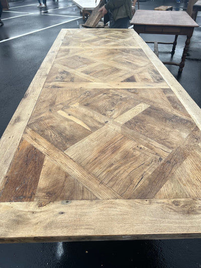 Thumbnail: Oak Parquetry Table
