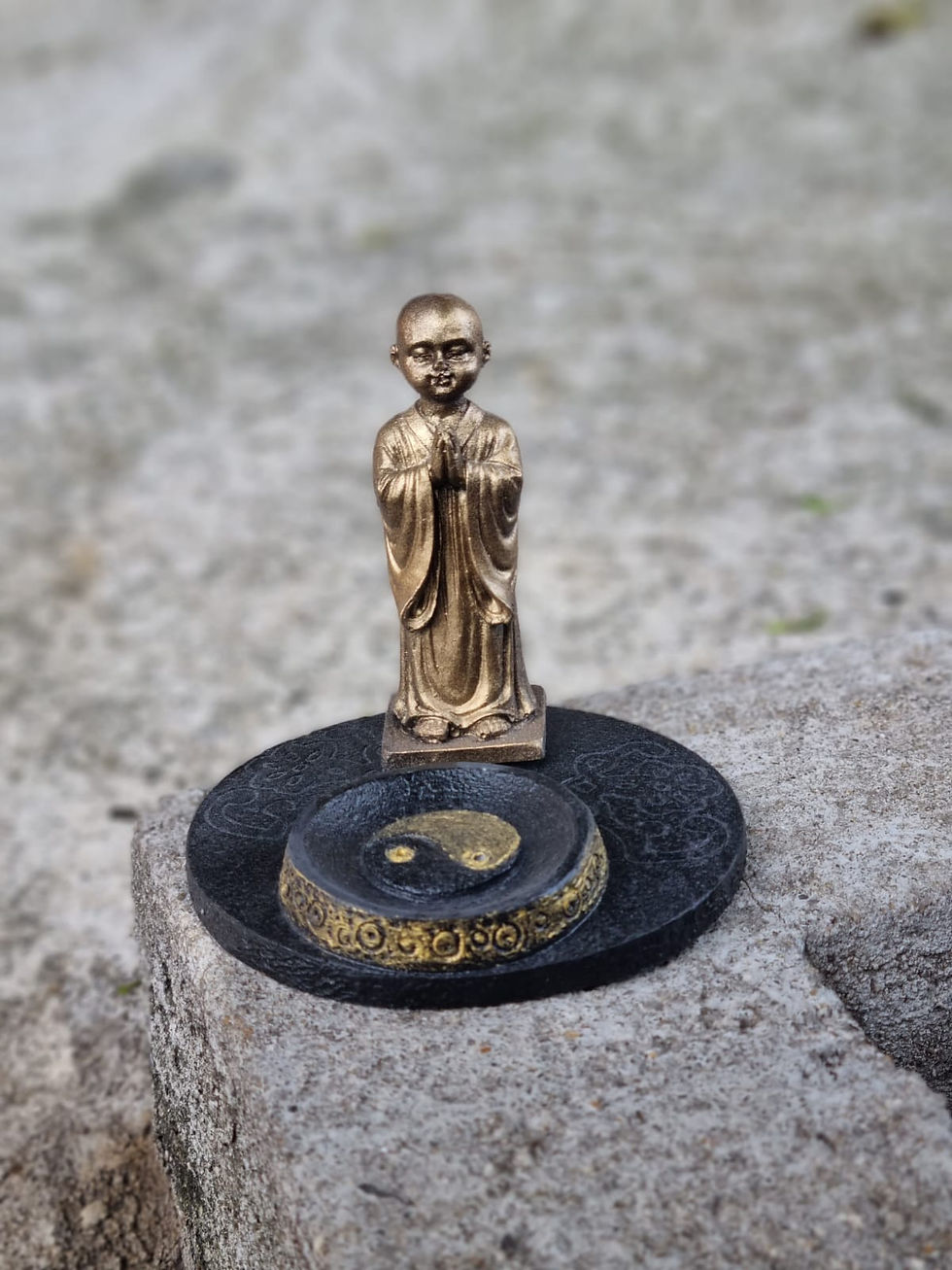 Miniatura: Porta Incenso Monge Gratidão 