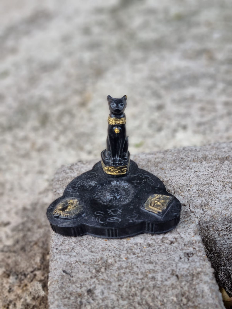 Miniatura: Incensário Deusa Bastet