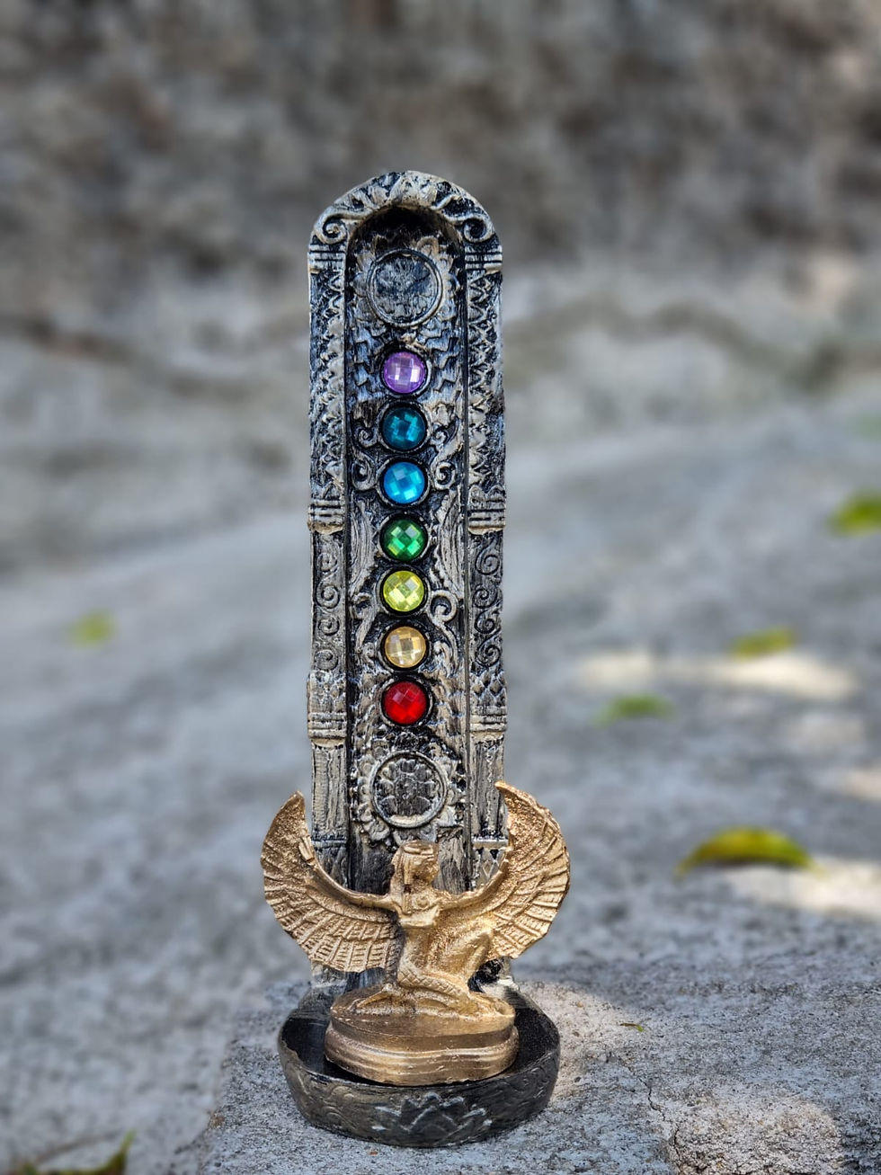 Miniatura: Incensário 07 Chakras Deusa Ísis