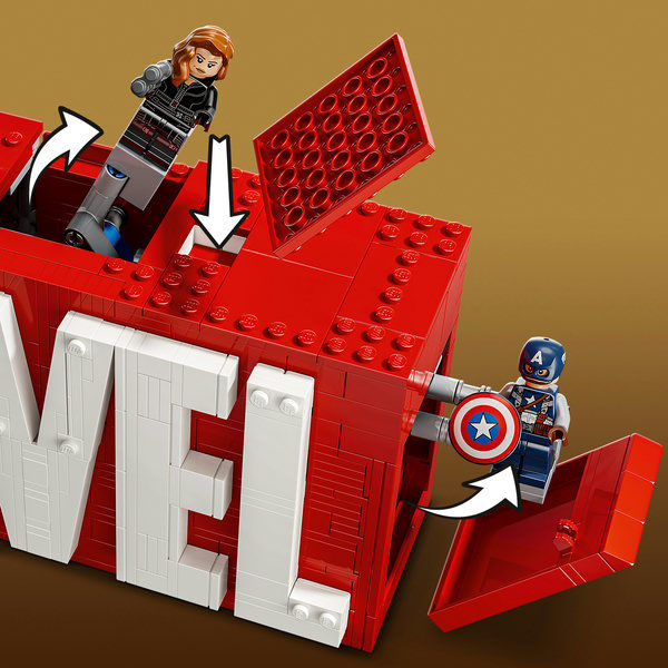 Thumbnail: LEGO® Marvel™ Logo & Minifigures 76313